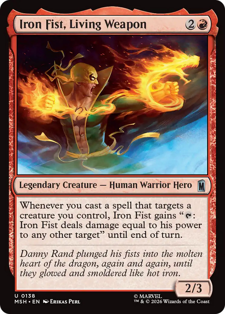 Iron Fist, Living Weapon [Marvel Super Heroes] | Exor Games Summserside