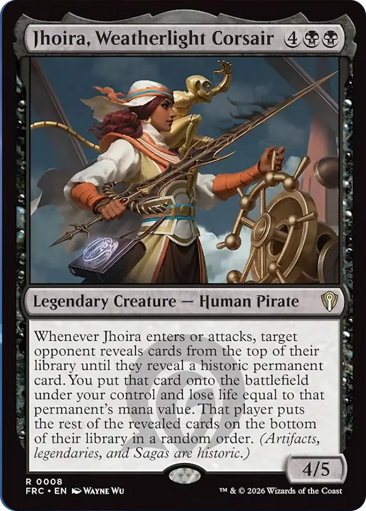 Jhoira, Weatherlight Corsair [Reality Fracture Commander] | Exor Games Summserside