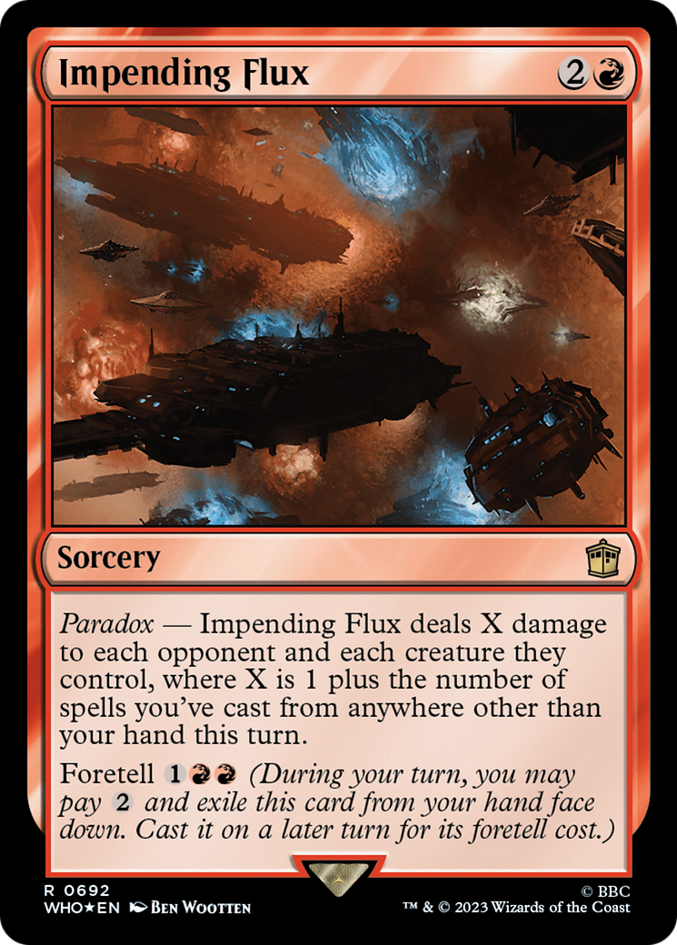 Impending Flux (Surge Foil) [Doctor Who] | Exor Games Summserside