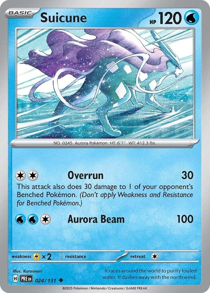 Suicune (024/131) [Scarlet & Violet: Prismatic Evolutions] | Exor Games Summserside