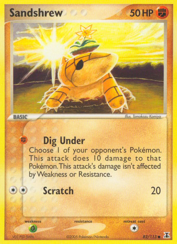 Sandshrew (82/113) [EX: Delta Species] | Exor Games Summserside