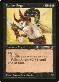 Fallen Angel (Oversized) [Oversize Cards] | Exor Games Summserside