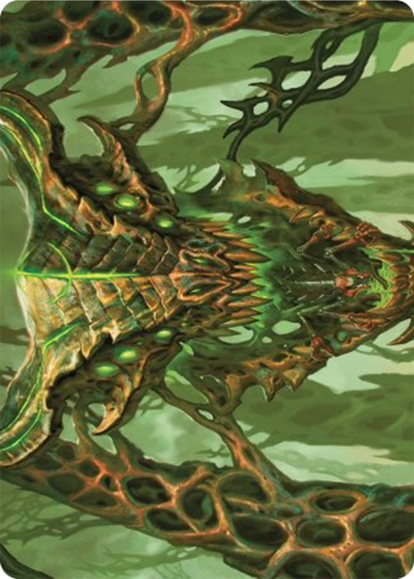 Colossal Dreadmask Art Card [Modern Horizons 3 Art Series] | Exor Games Summserside