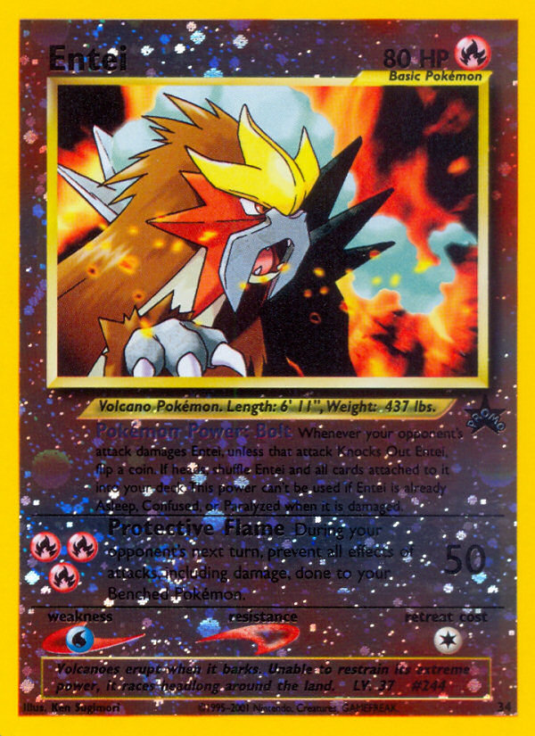 Entei (34) [Wizards of the Coast: Black Star Promos] | Exor Games Summserside