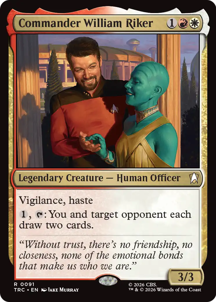 Commander William Riker [Star Trek Commander] | Exor Games Summserside