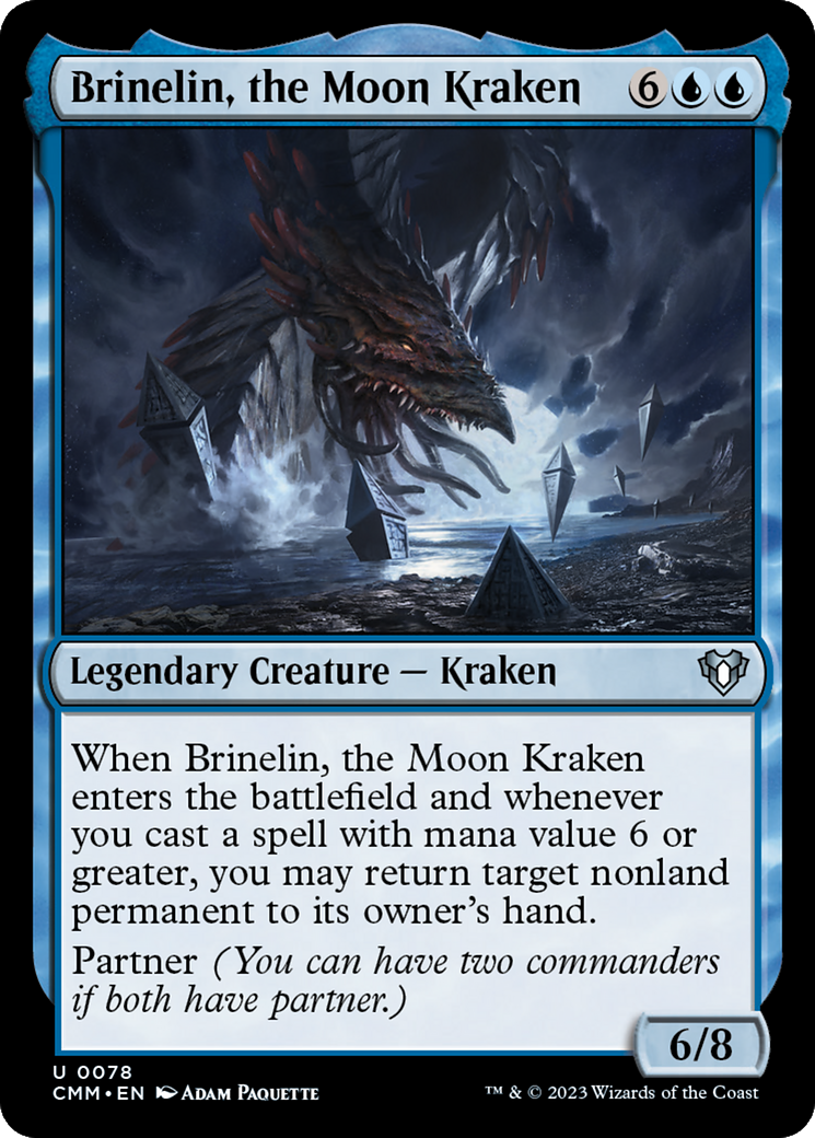 Brinelin, the Moon Kraken [Commander Masters] | Exor Games Summserside