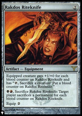 Rakdos Riteknife [The List] | Exor Games Summserside