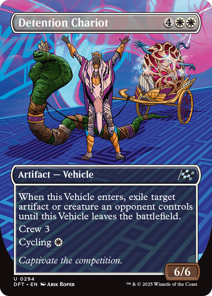 Detention Chariot (Borderless) [Aetherdrift] | Exor Games Summserside