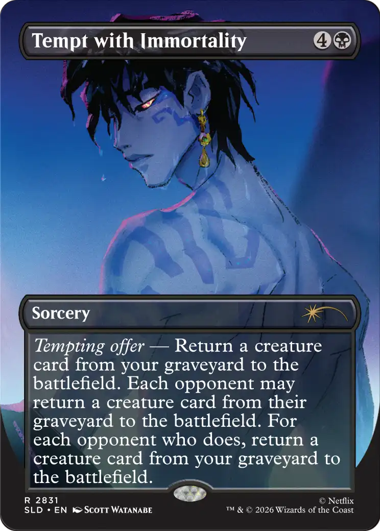 Tempt with Immortality [Secret Lair Drop Series] | Exor Games Summserside