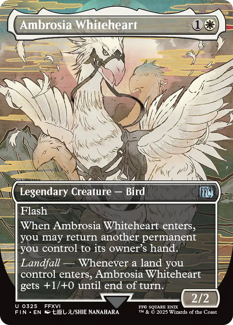 Ambrosia Whiteheart (Borderless) [FINAL FANTASY] | Exor Games Summserside