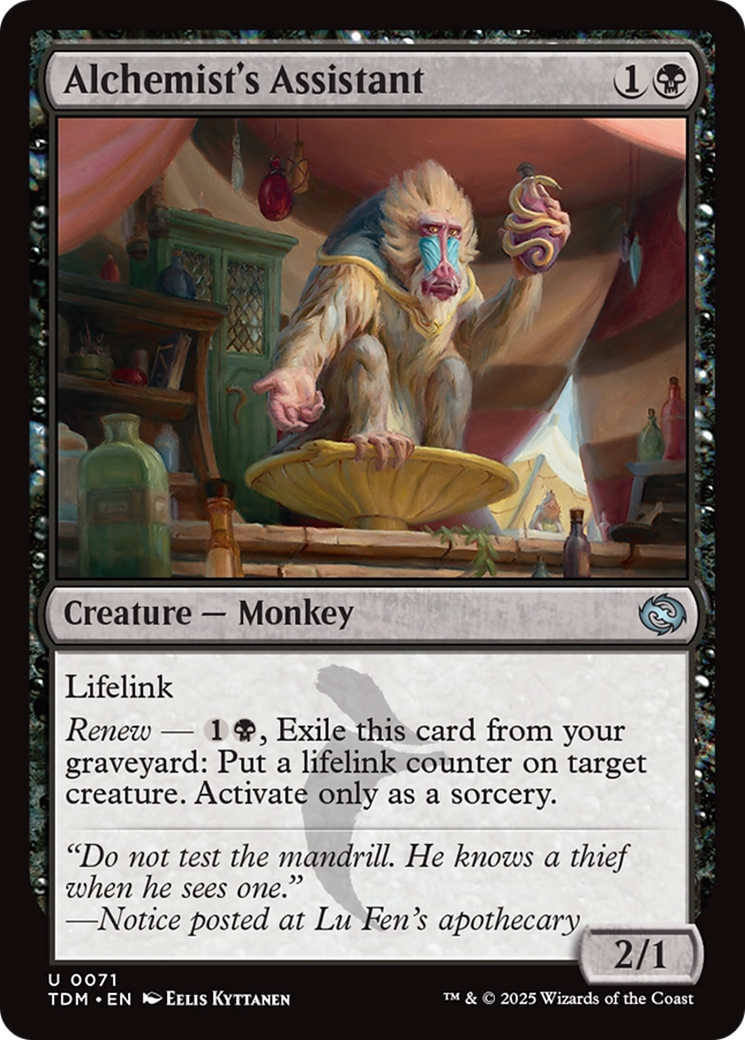 Alchemist's Assistant [Tarkir: Dragonstorm] | Exor Games Summserside