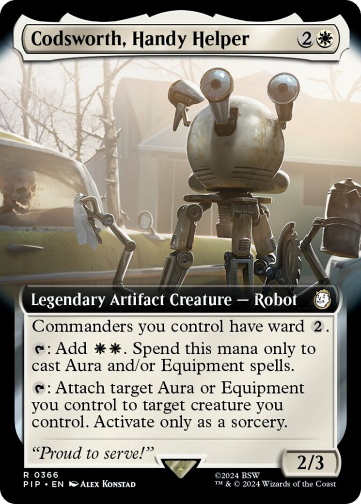 Codsworth, Handy Helper (Extended Art) [Fallout] | Exor Games Summserside