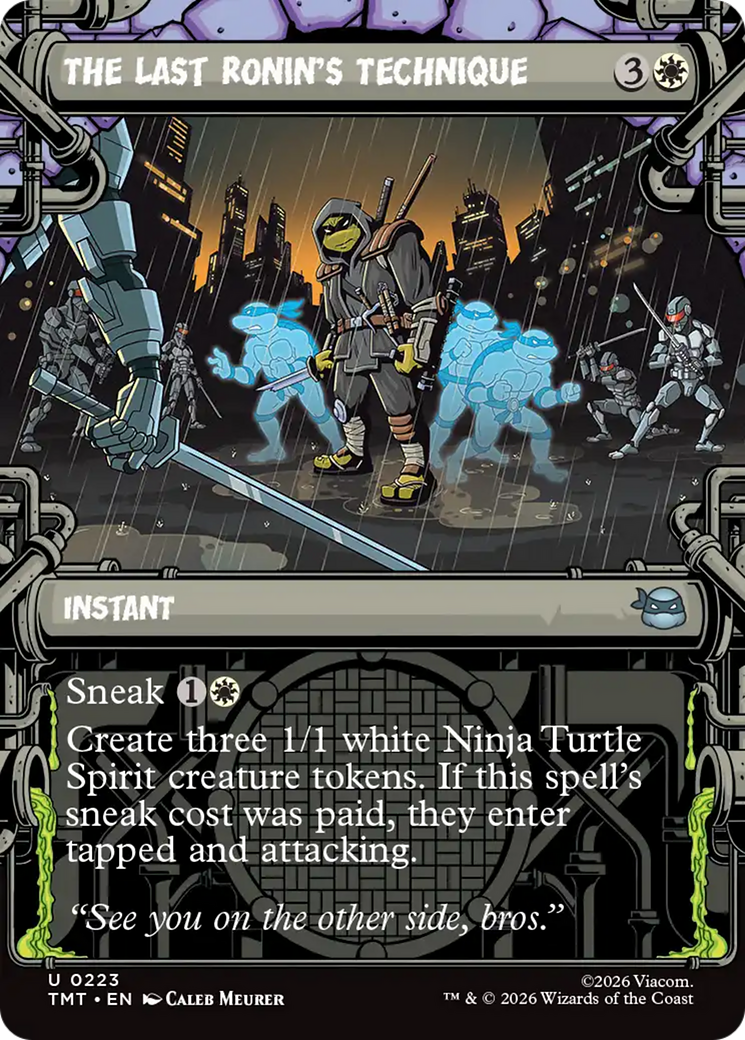 The Last Ronin's Technique (Showcase) [Teenage Mutant Ninja Turtles] | Exor Games Summserside