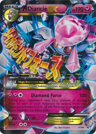 M Diancie EX (XY44) (Jumbo Card) [XY: Black Star Promos] | Exor Games Summserside