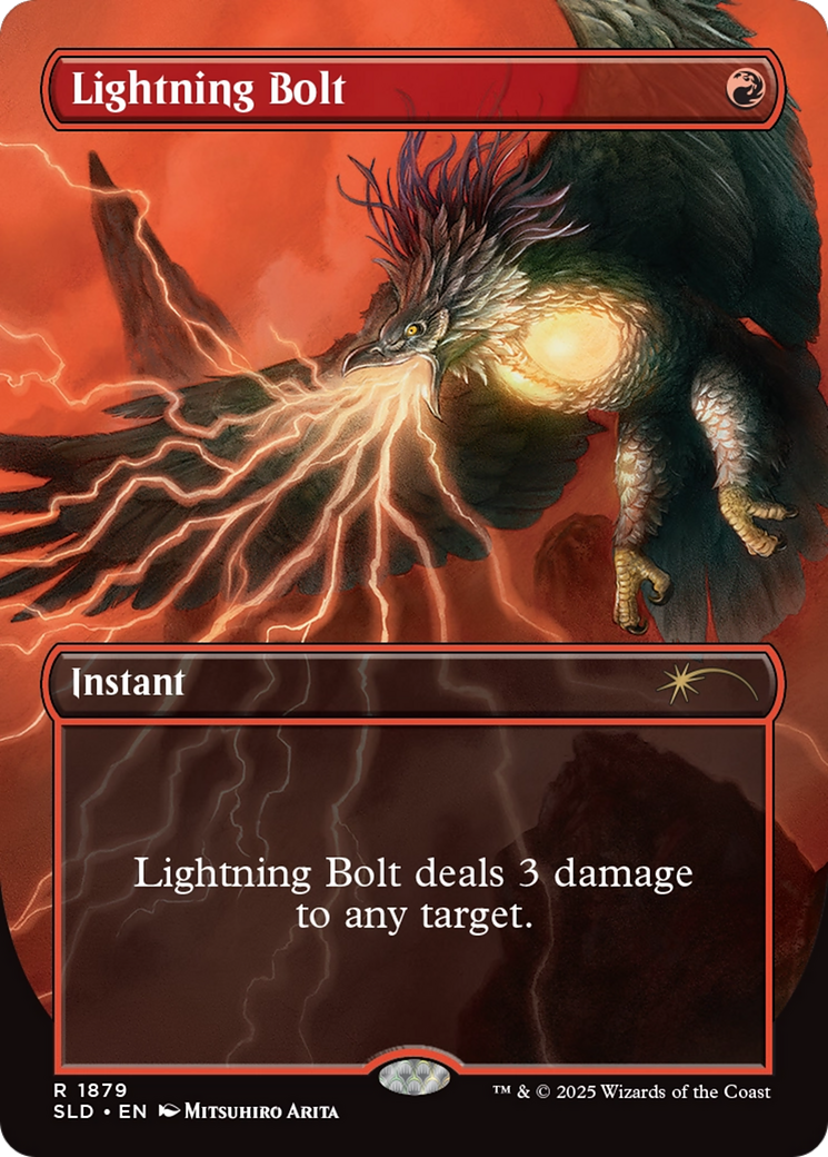 Lightning Bolt (1879) (Rainbow Foil) [Secret Lair Drop Series] | Exor Games Summserside