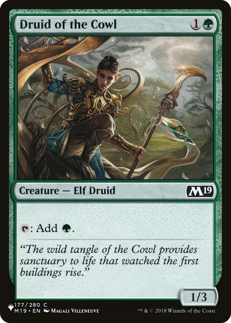 Druid of the Cowl [The List] | Exor Games Summserside