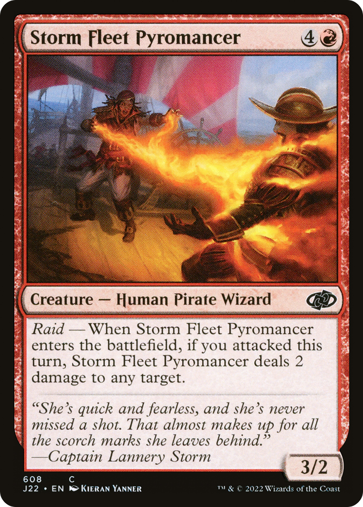 Storm Fleet Pyromancer [Jumpstart 2022] | Exor Games Summserside