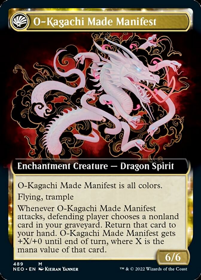 The Kami War // O-Kagachi Made Manifest (Extended Art) [Kamigawa: Neon Dynasty] | Exor Games Summserside