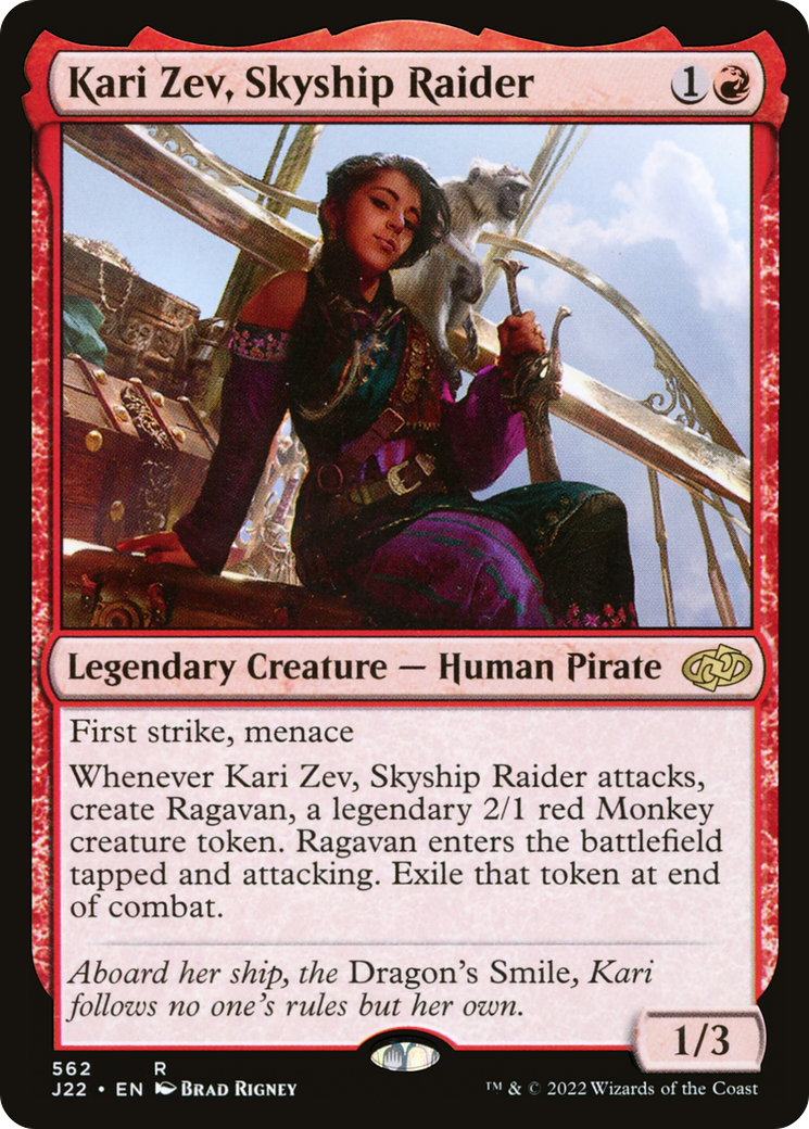 Kari Zev, Skyship Raider [Jumpstart 2022] | Exor Games Summserside
