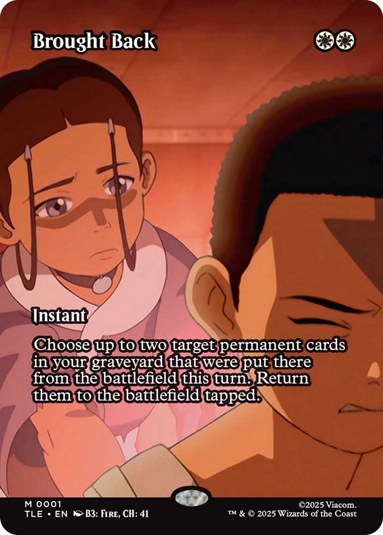 Brought Back (Borderless) [Avatar: The Last Airbender: Eternal-Legal] | Exor Games Summserside