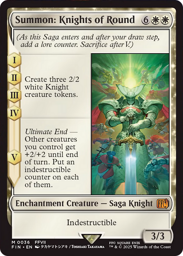 Summon: Knights of Round [FINAL FANTASY] | Exor Games Summserside