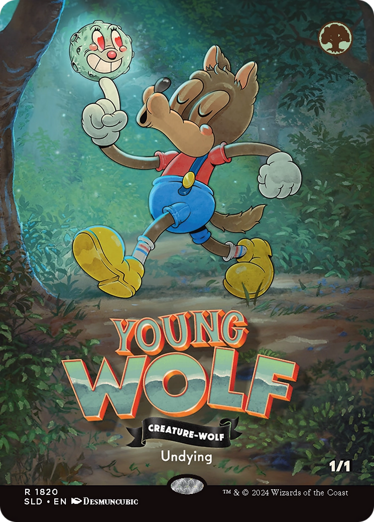 Young Wolf (Rainbow Foil) [Secret Lair Drop Series] | Exor Games Summserside