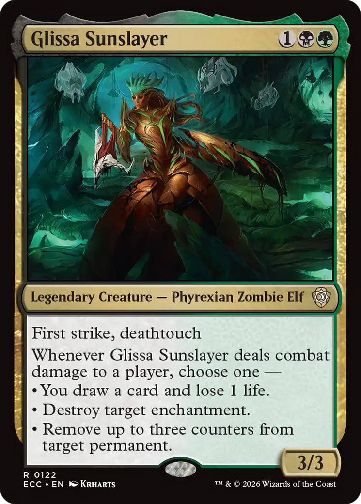 Glissa Sunslayer [Lorwyn Eclipsed Commander] | Exor Games Summserside