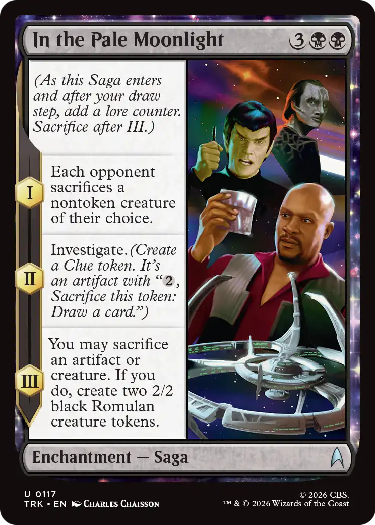 In the Pale Moonlight [Star Trek] | Exor Games Summserside