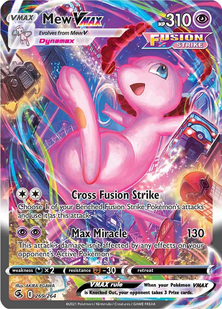 Mew VMAX (269/264) [Sword & Shield: Fusion Strike] | Exor Games Summserside