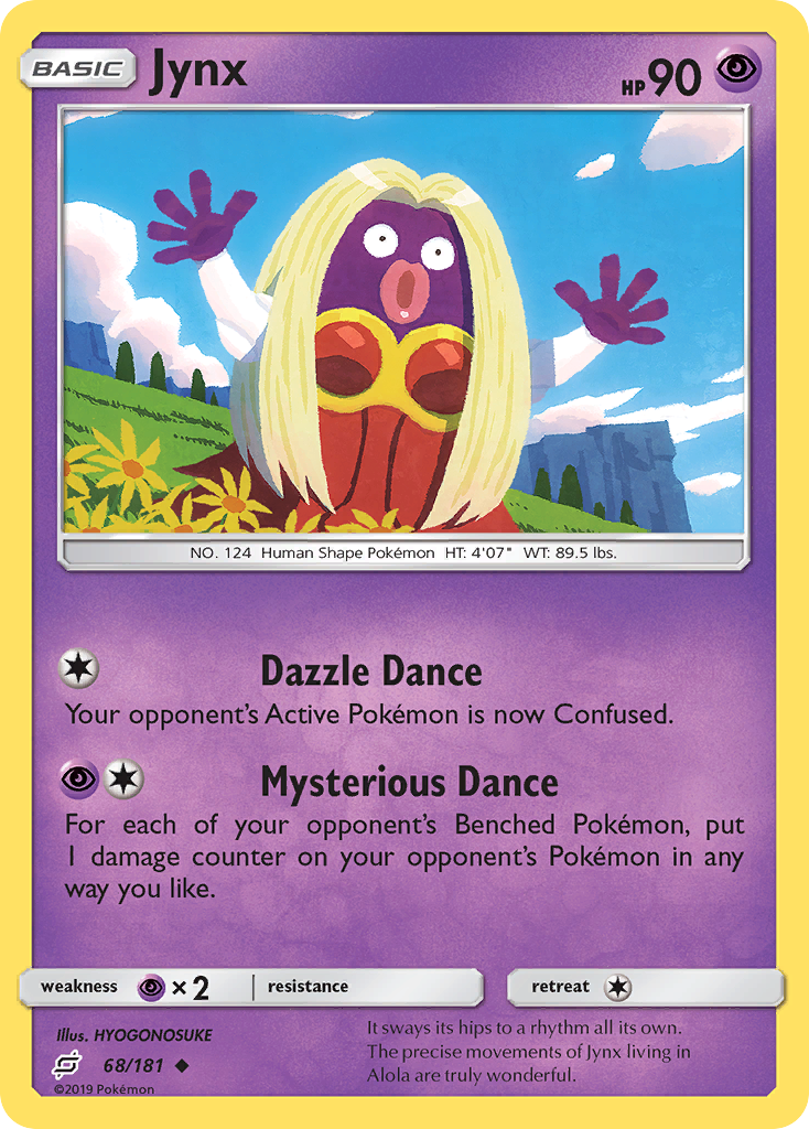 Jynx (68/181) [Sun & Moon: Team Up] | Exor Games Summserside