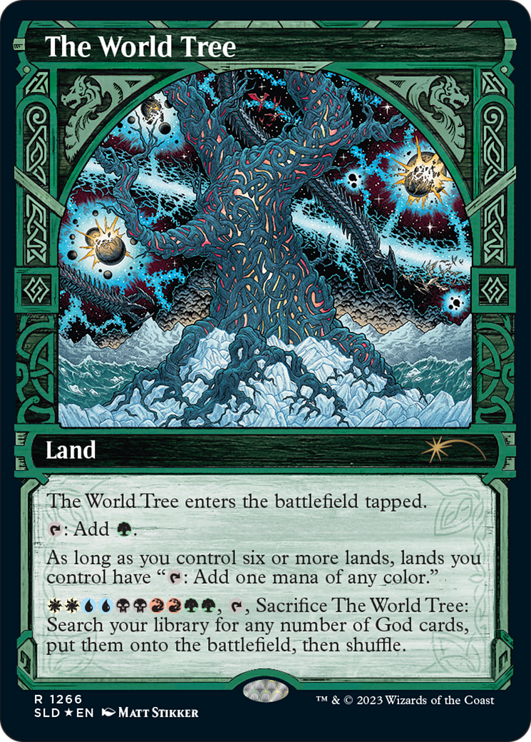 The World Tree (Halo Foil) [Secret Lair Drop Series] | Exor Games Summserside