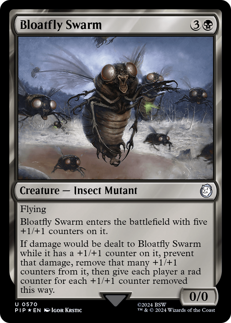 Bloatfly Swarm (Surge Foil) [Fallout] | Exor Games Summserside