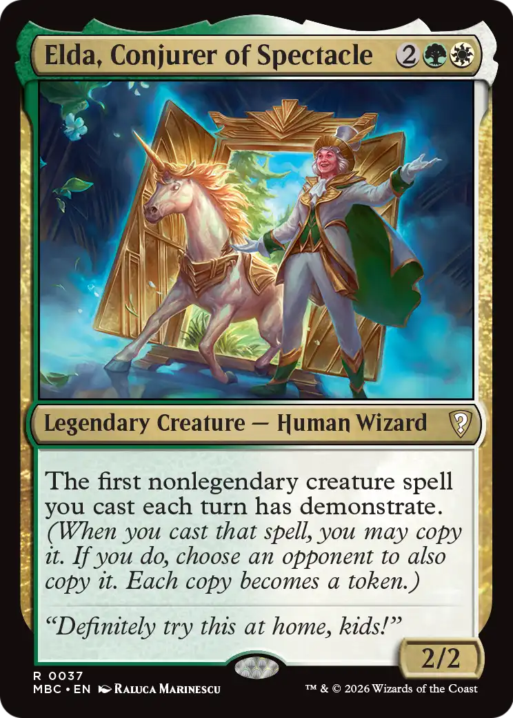 Elda, Conjurer of Spectacle [Mystery Booster: Commander Edition] | Exor Games Summserside