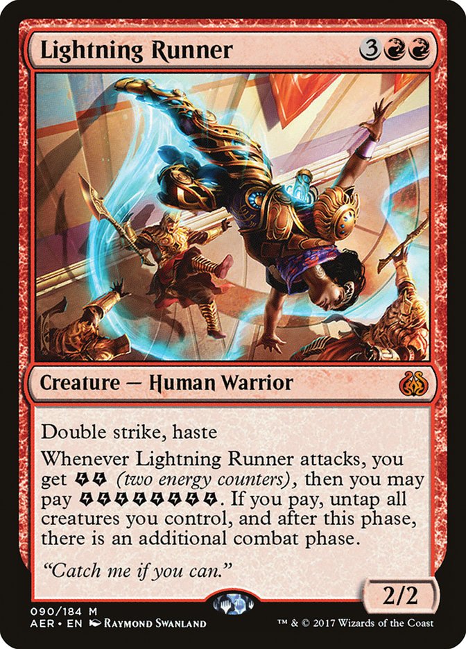 Lightning Runner [Aether Revolt] | Exor Games Summserside