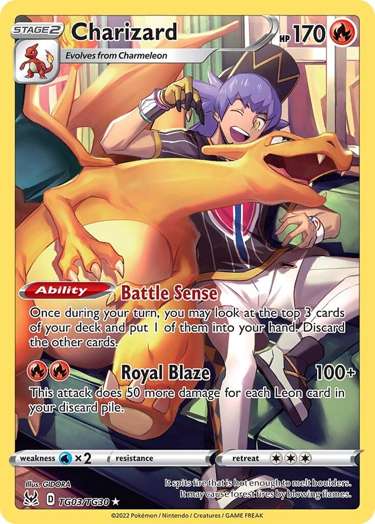 Charizard (TG03/TG30) [Sword & Shield: Lost Origin] | Exor Games Summserside