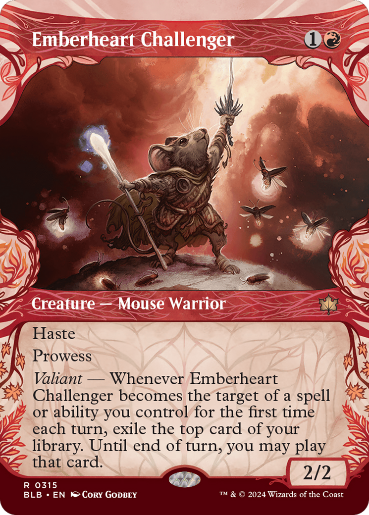 Emberheart Challenger (Showcase) [Bloomburrow] | Exor Games Summserside