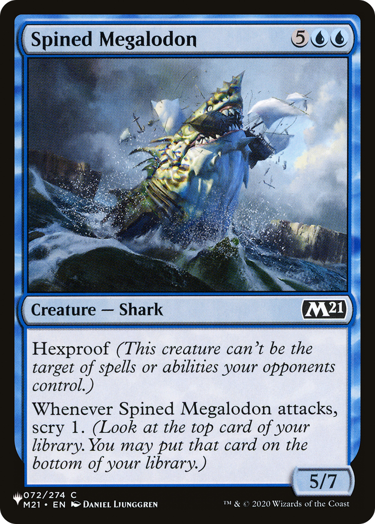 Spined Megalodon [The List] | Exor Games Summserside