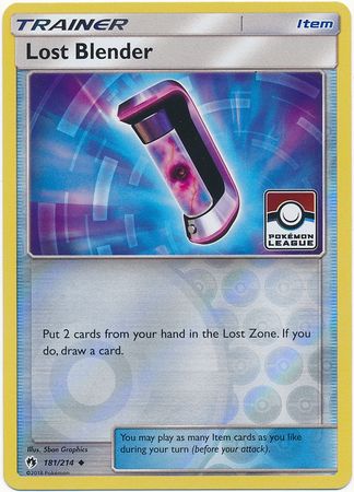 Lost Blender (181/214) (League Promo) [Sun & Moon: Lost Thunder] | Exor Games Summserside