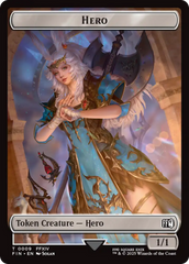 Hero (0009) // Elemental Double-Sided Token [FINAL FANTASY Tokens] | Exor Games Summserside