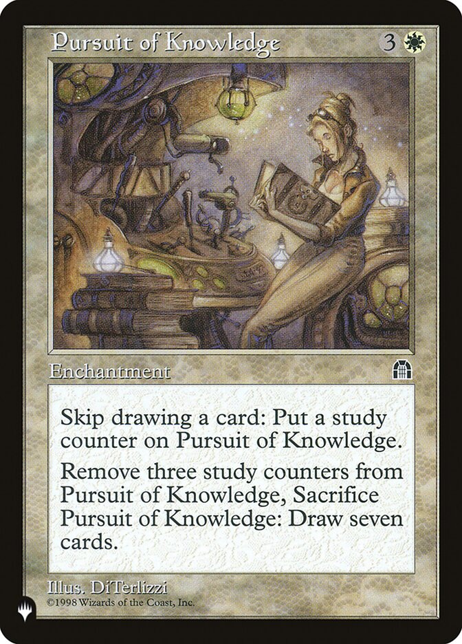 Pursuit of Knowledge [The List] | Exor Games Summserside