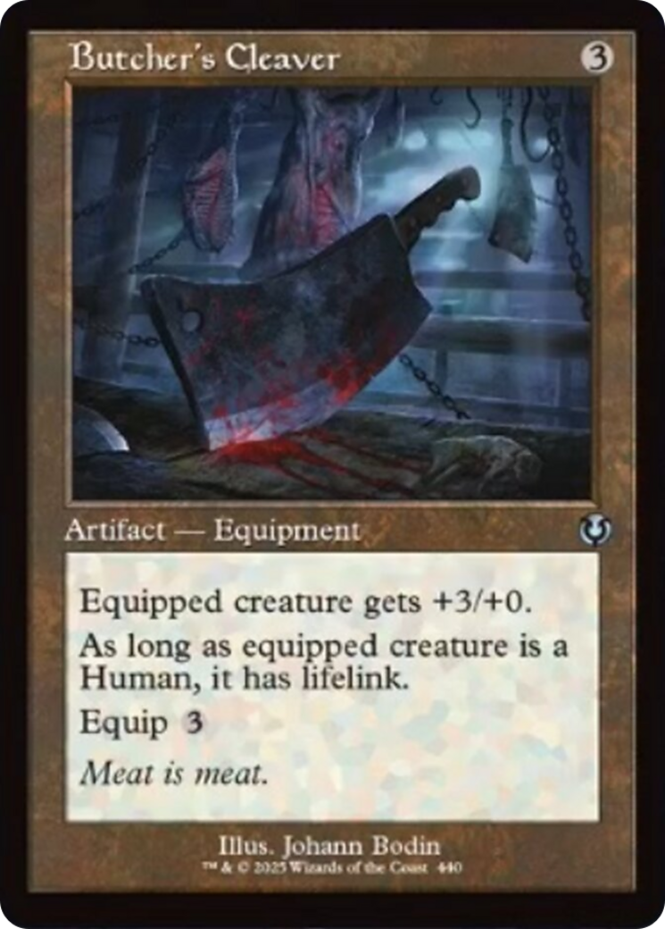 Butcher's Cleaver (Retro Frame) [Innistrad Remastered] | Exor Games Summserside