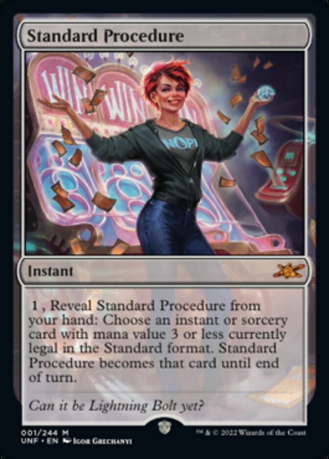 Standard Procedure [Unfinity] | Exor Games Summserside
