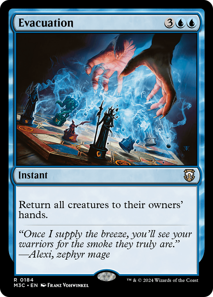 Evacuation (Ripple Foil) [Modern Horizons 3 Commander] | Exor Games Summserside