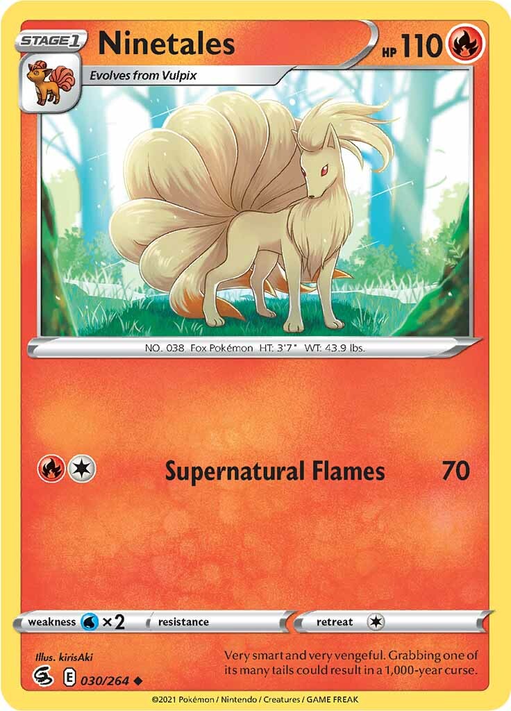 Ninetales (030/264) [Sword & Shield: Fusion Strike] | Exor Games Summserside