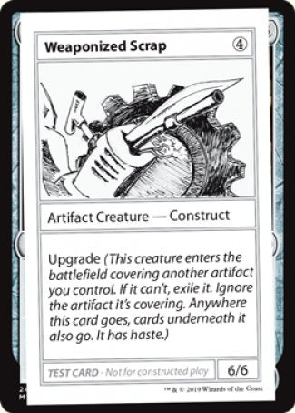 Weaponized Scrap (2021 Edition) [Mystery Booster Playtest Cards] | Exor Games Summserside