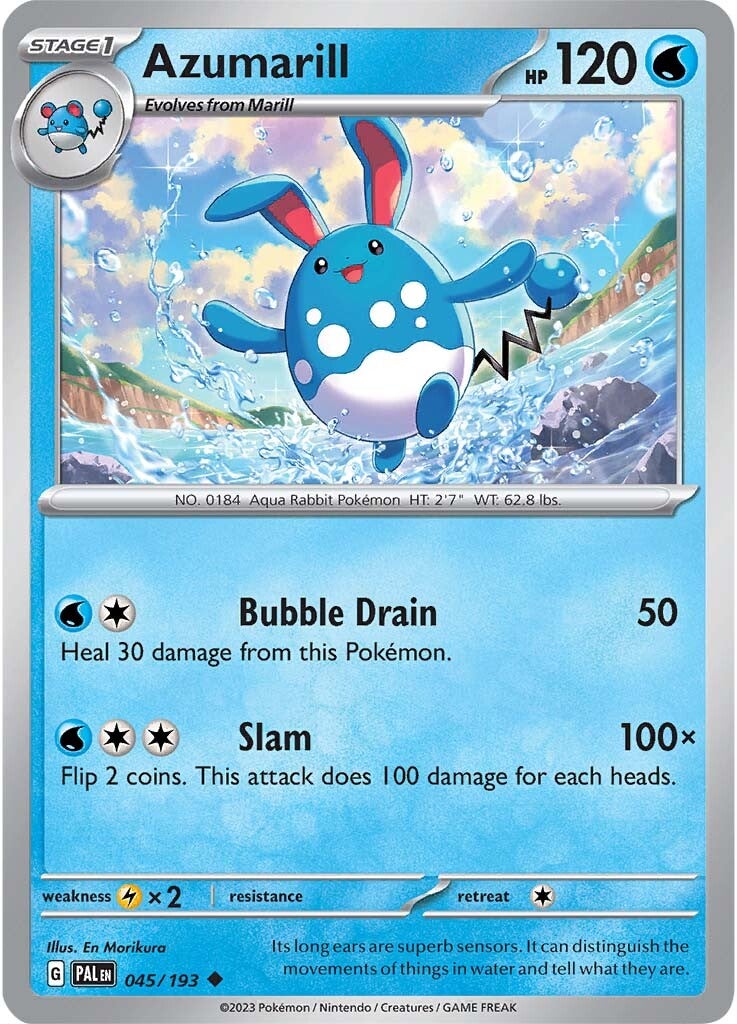 Azumarill (045/193) [Scarlet & Violet: Paldea Evolved] | Exor Games Summserside