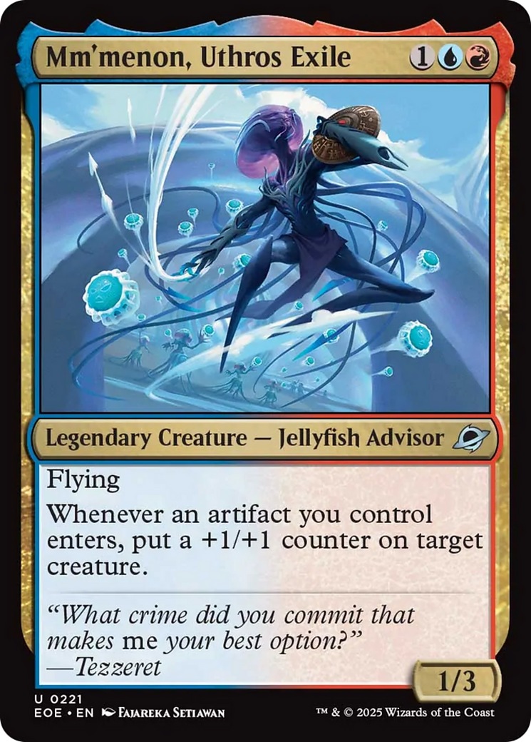 Mm'menon, Uthros Exile [Edge of Eternities] | Exor Games Summserside