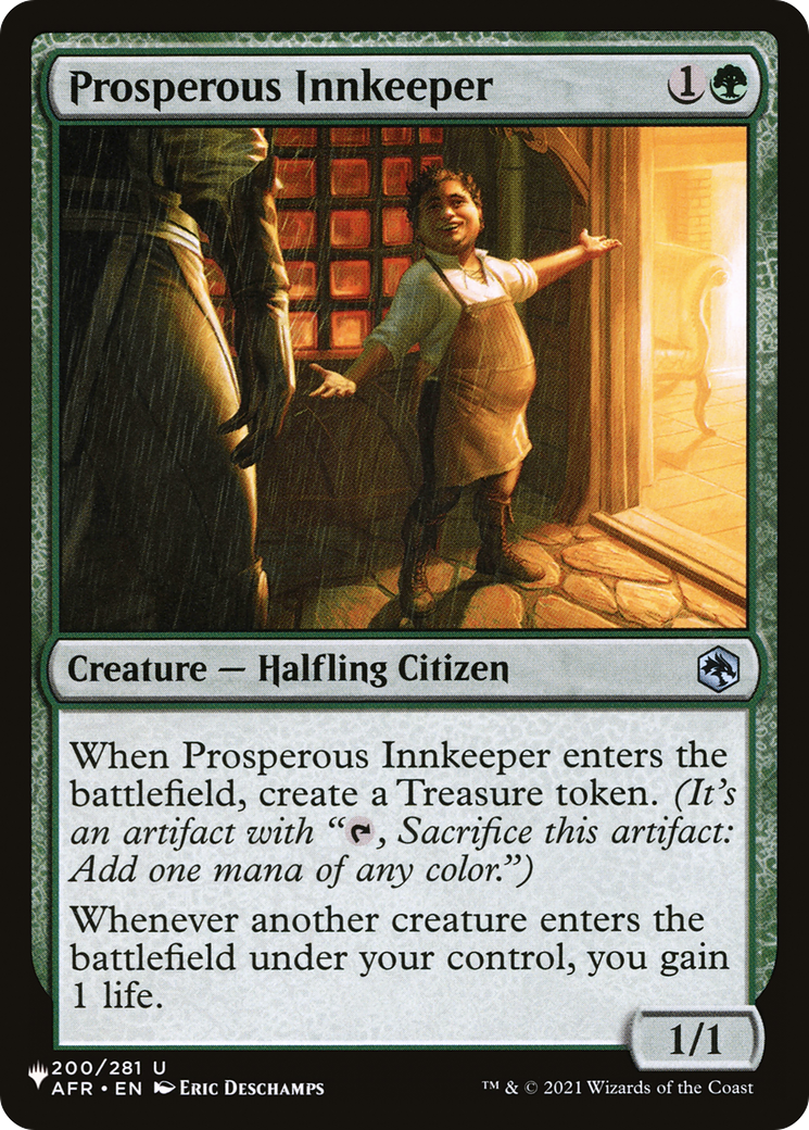 Prosperous Innkeeper [The List] | Exor Games Summserside