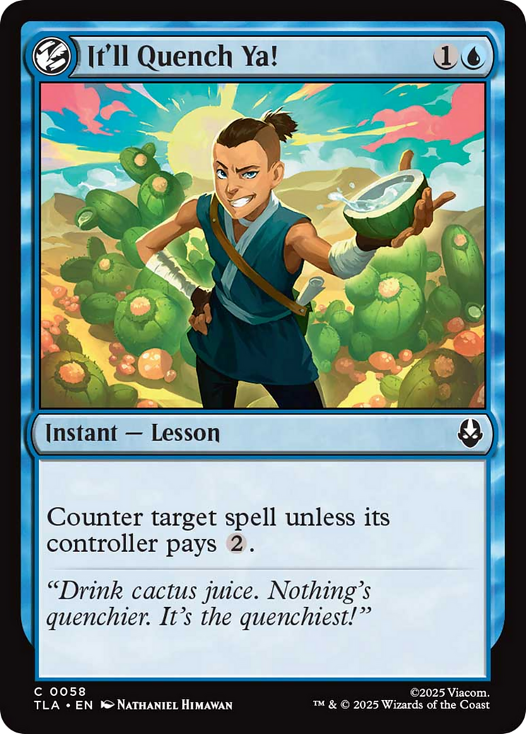 It'll Quench Ya! [Avatar: The Last Airbender] | Exor Games Summserside