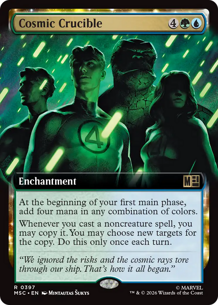 Cosmic Crucible (Extended Art) [Marvel Super Heroes Commander] | Exor Games Summserside